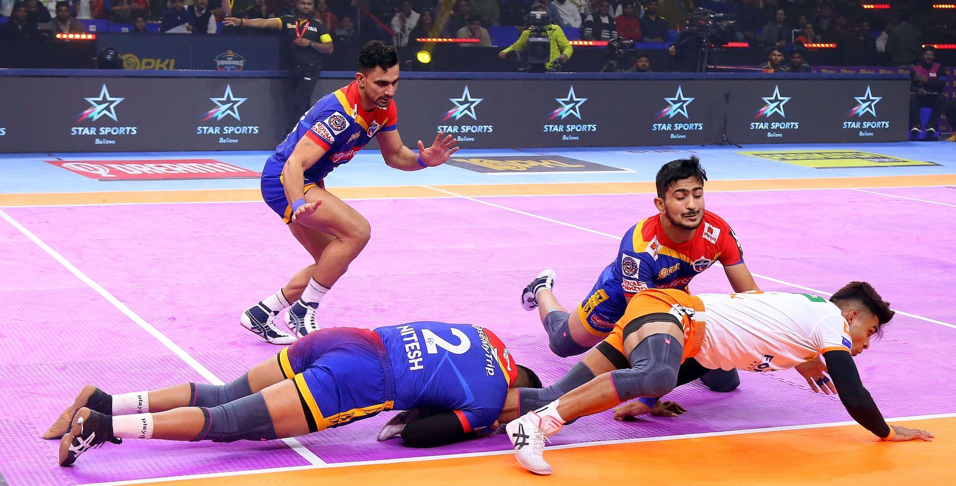 Puneri Paltan vs UP Yoddhas (Image via PKL)