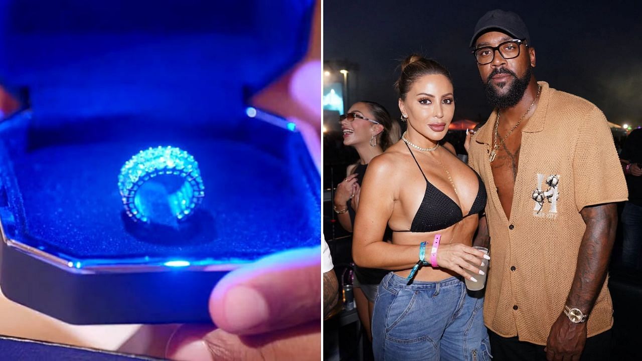 Larsa Pippen gets &lsquo;wedding band vibes&rsquo; as she swoons over Marcus Jordan