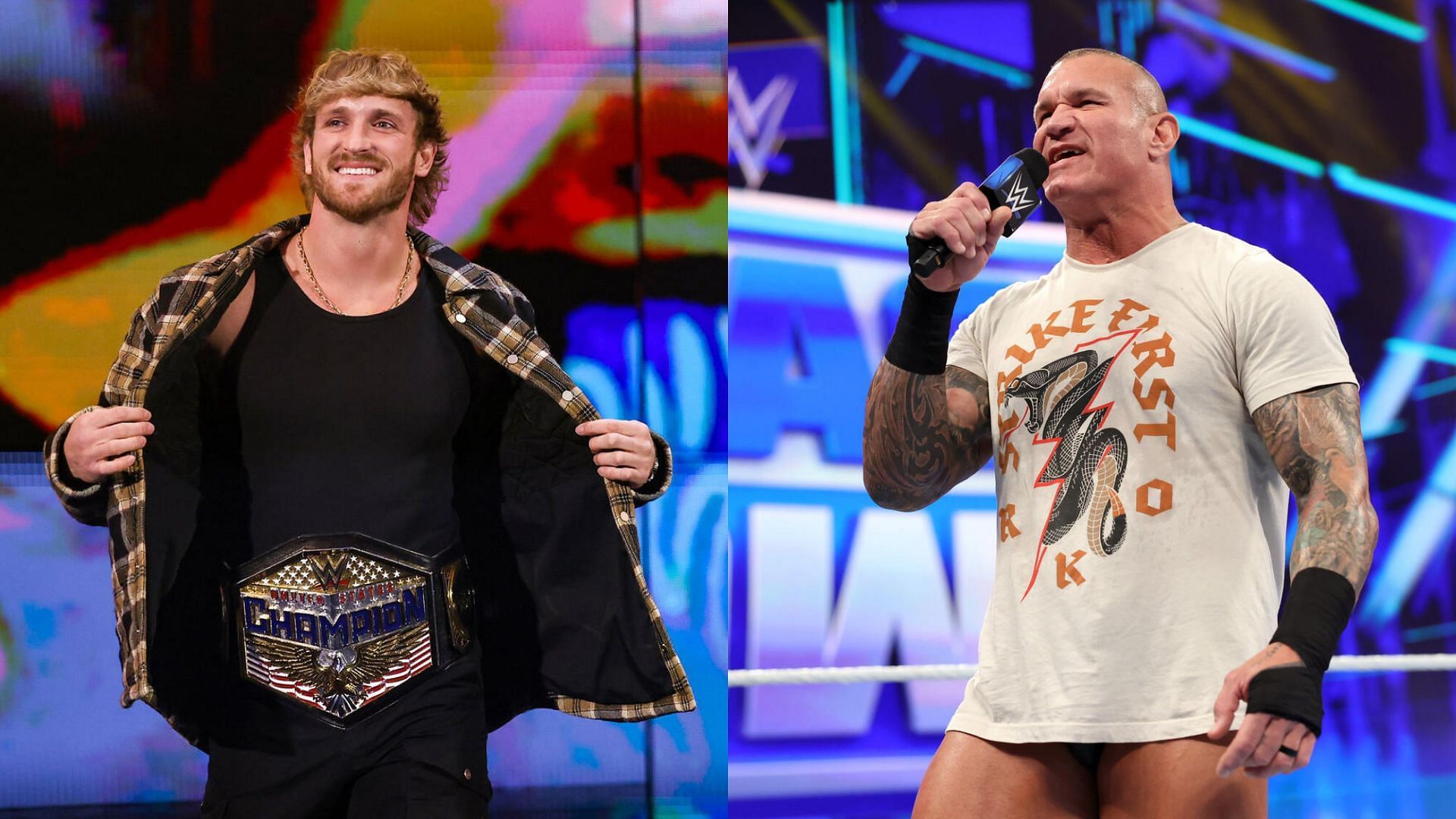 Logan Paul blindsided Randy Orton at WWE Elimination Chamber 2024!