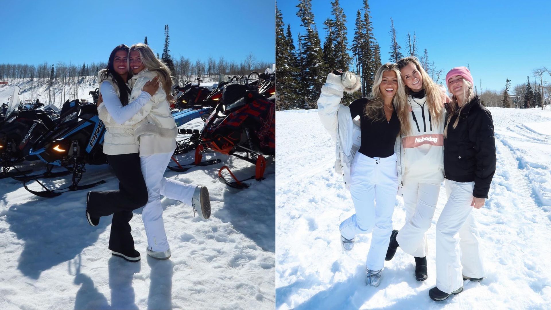 Nicolette Dellanno enjoyed her winter vacation in Utah