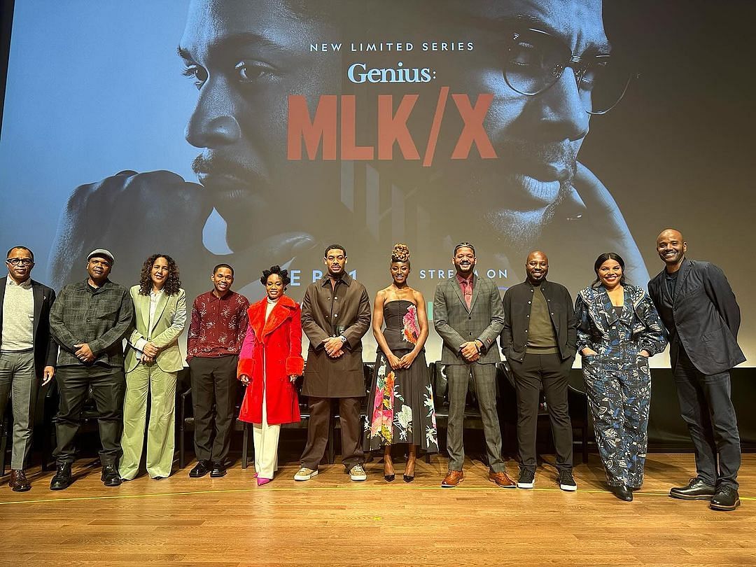 Full Cast of Genius: MLK/X (Image via Instagram @dr.penieljoseph)