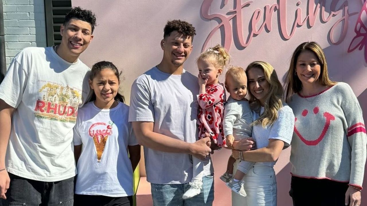 Patrick Mahomes and his family celebrated the third birthday of his daughter, Sterling Skye.