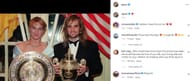 Tommy Haas' comment on Andre Agassi's picture