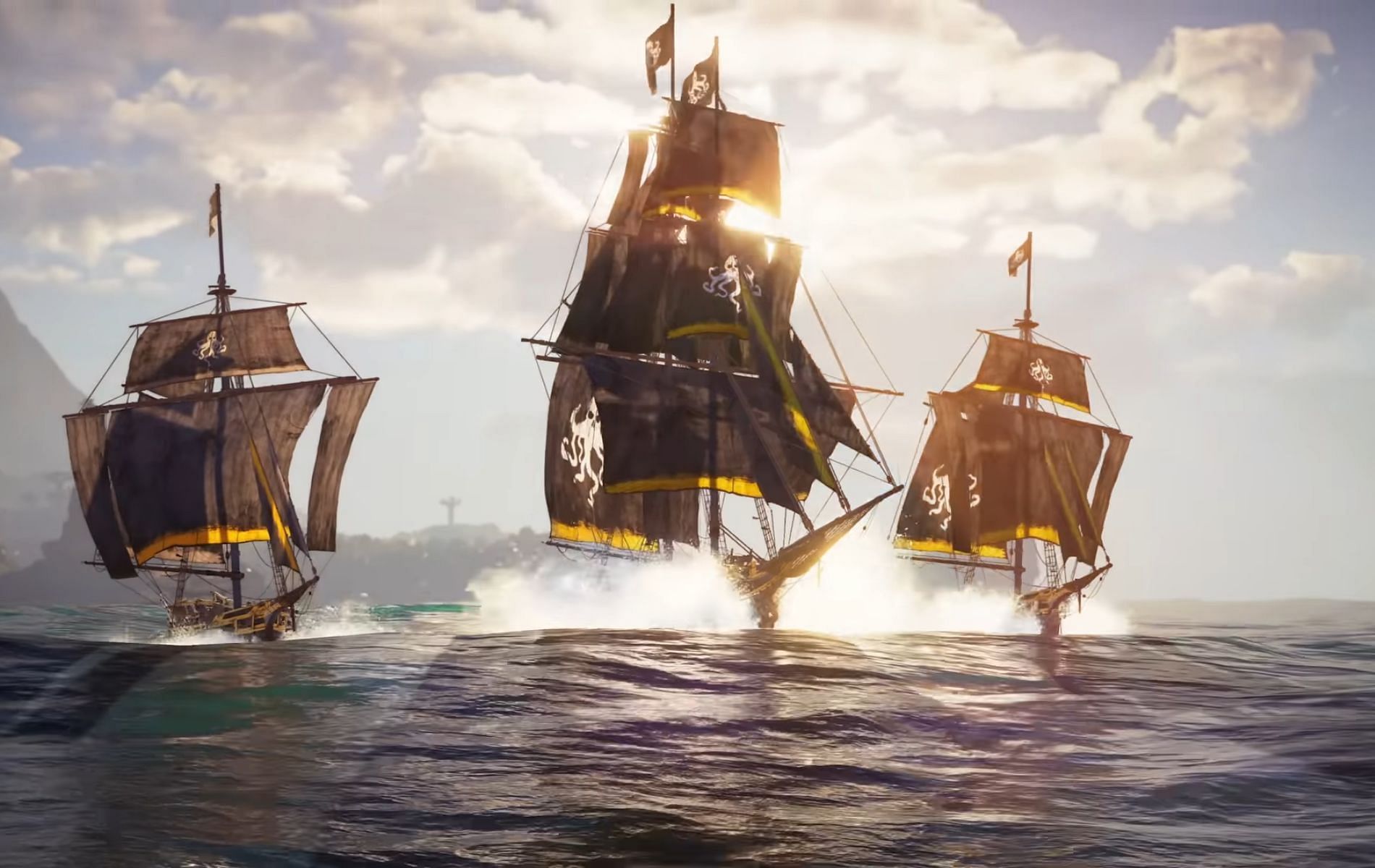 Screenshot from Skull and Bones official trailer