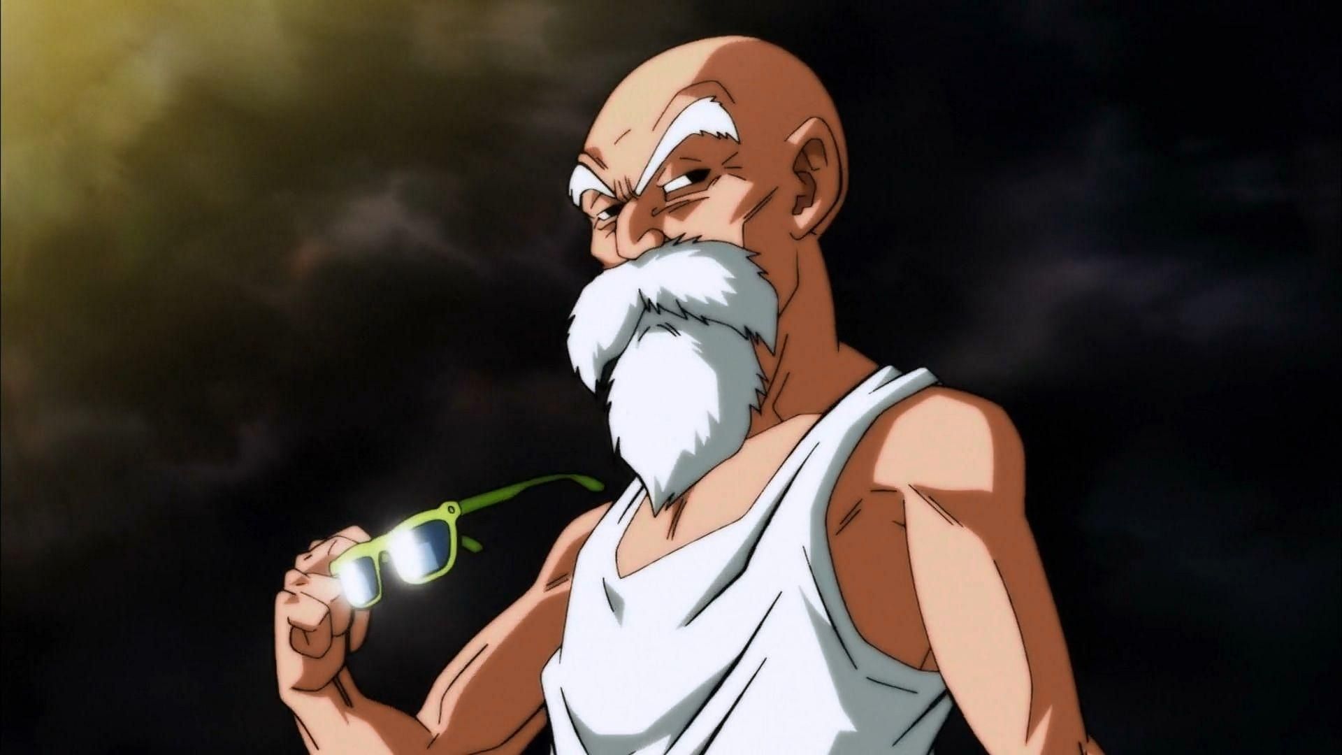 Master Roshi as shown in the anime (Image via Toei)