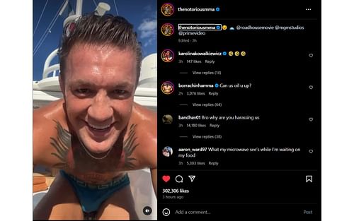 Paulo Costa's response to Conor McGregor's recent Instagram post [via @thenotoriousmma on Instagram]