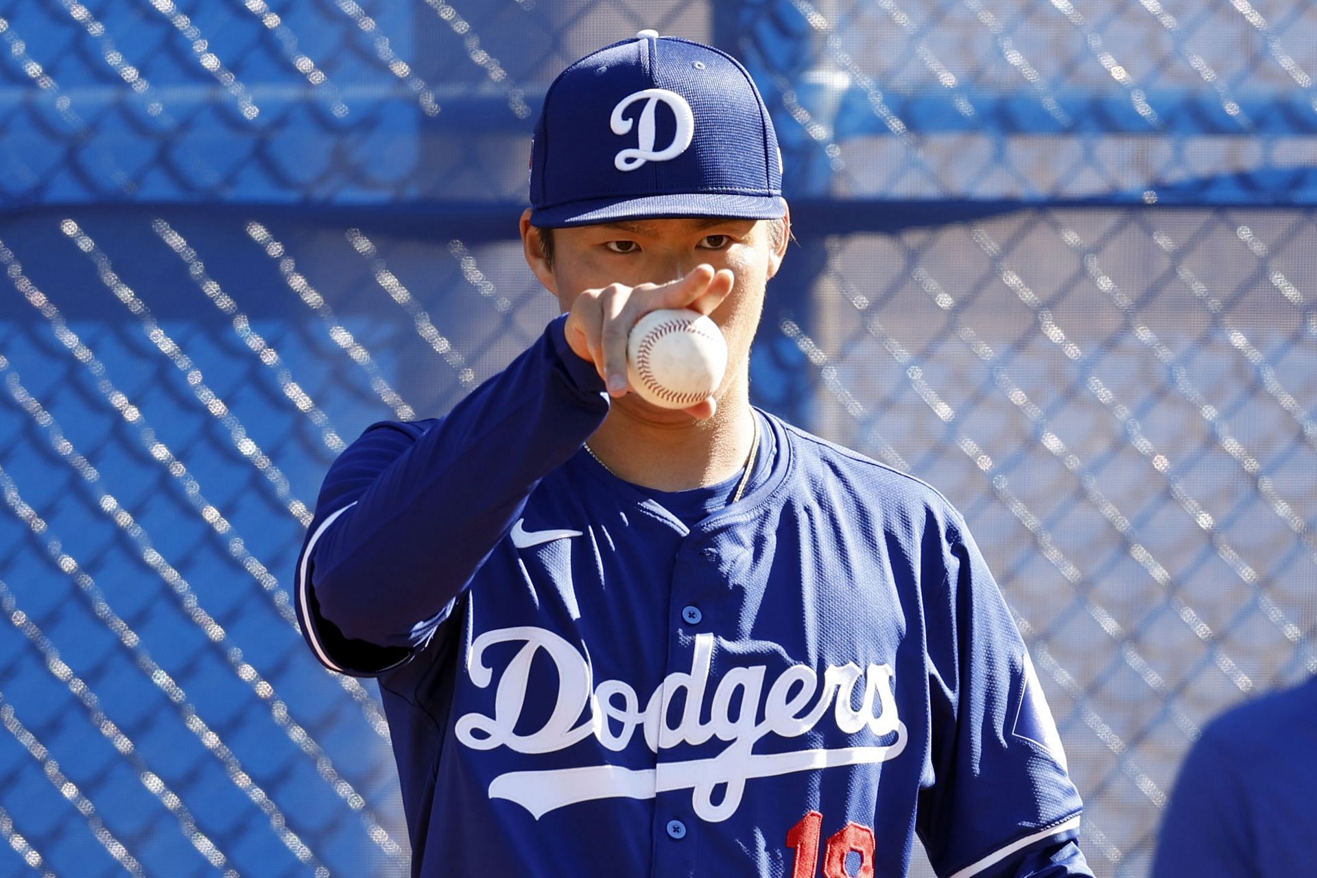 Los Angeles Dodgers Workout