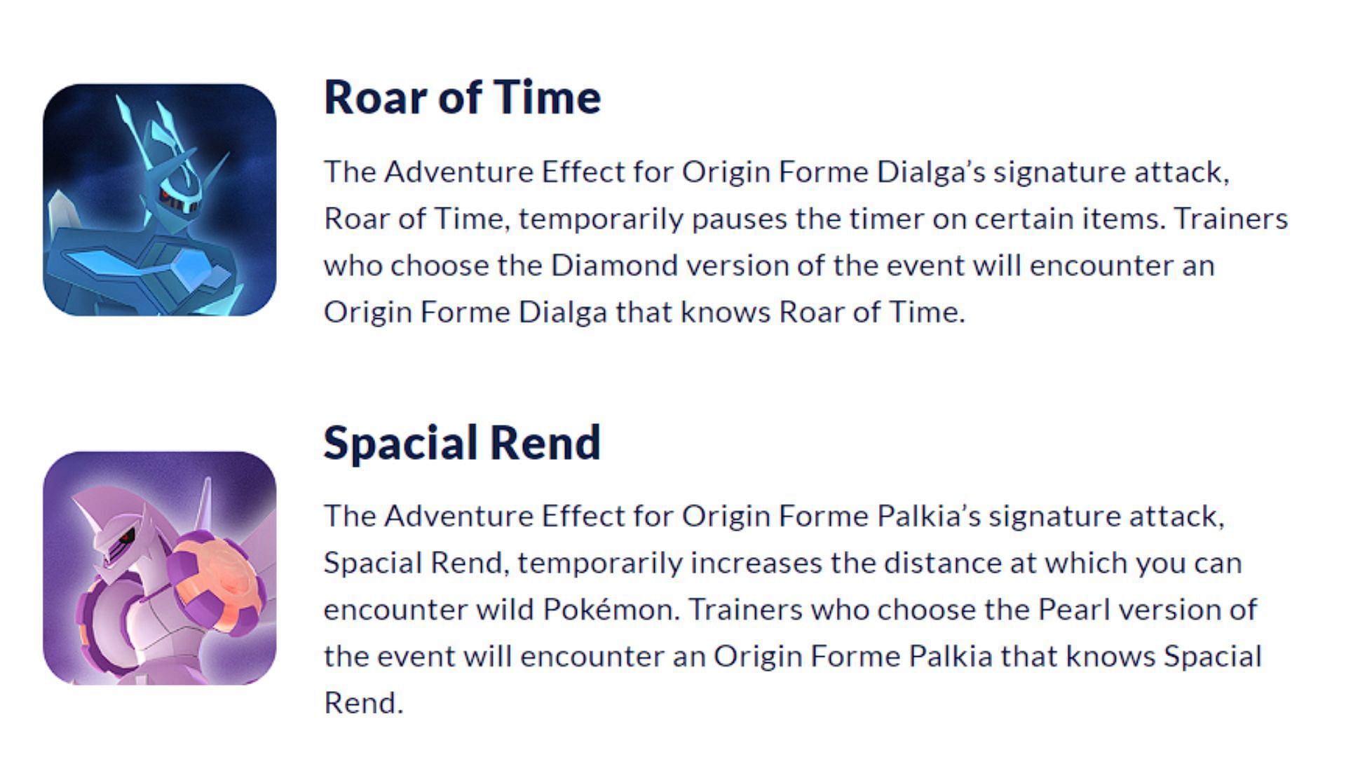 Roar of Time and Spacial Rend (Image via TPC)