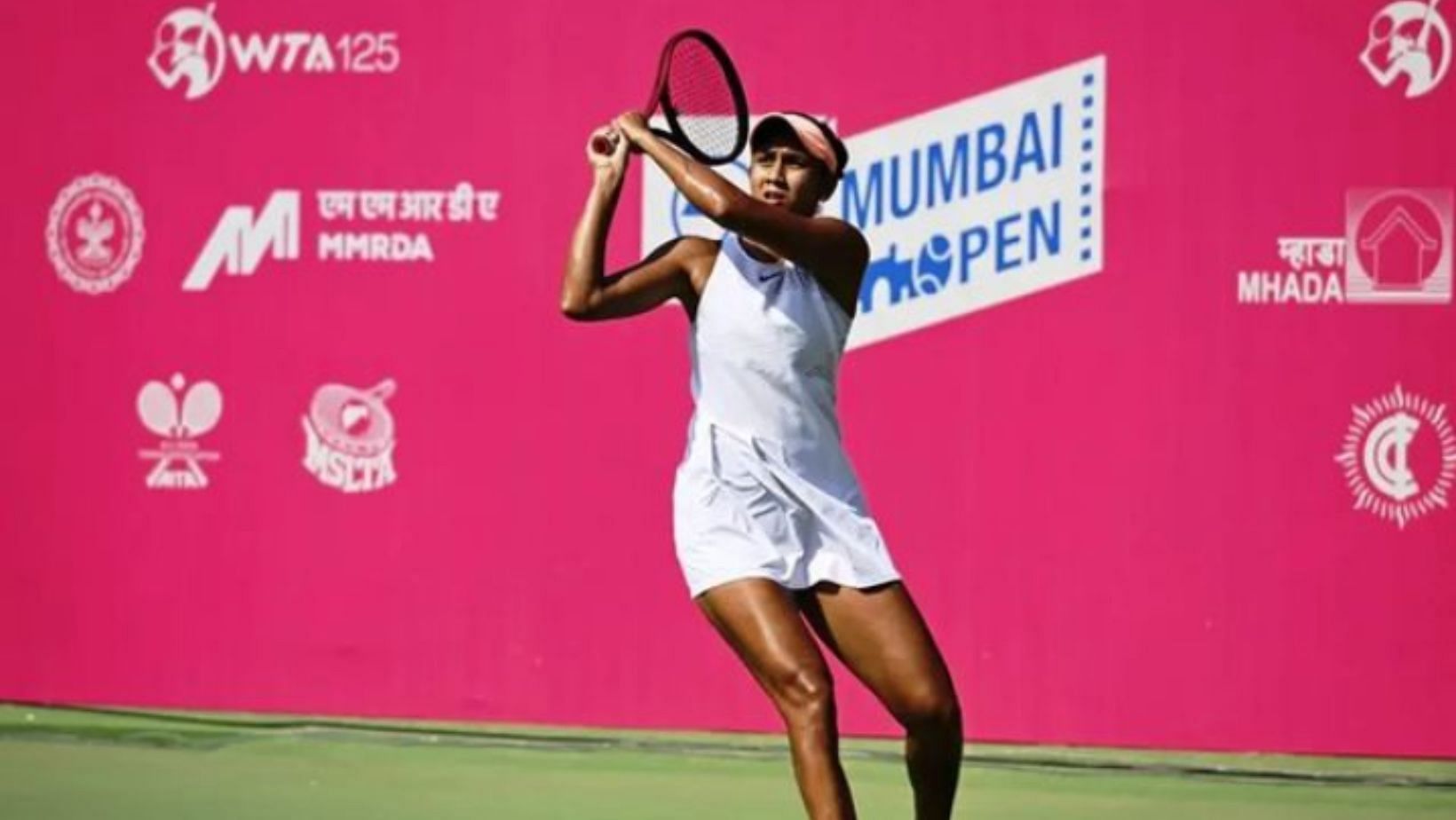 India in action at the Mumbai Open 