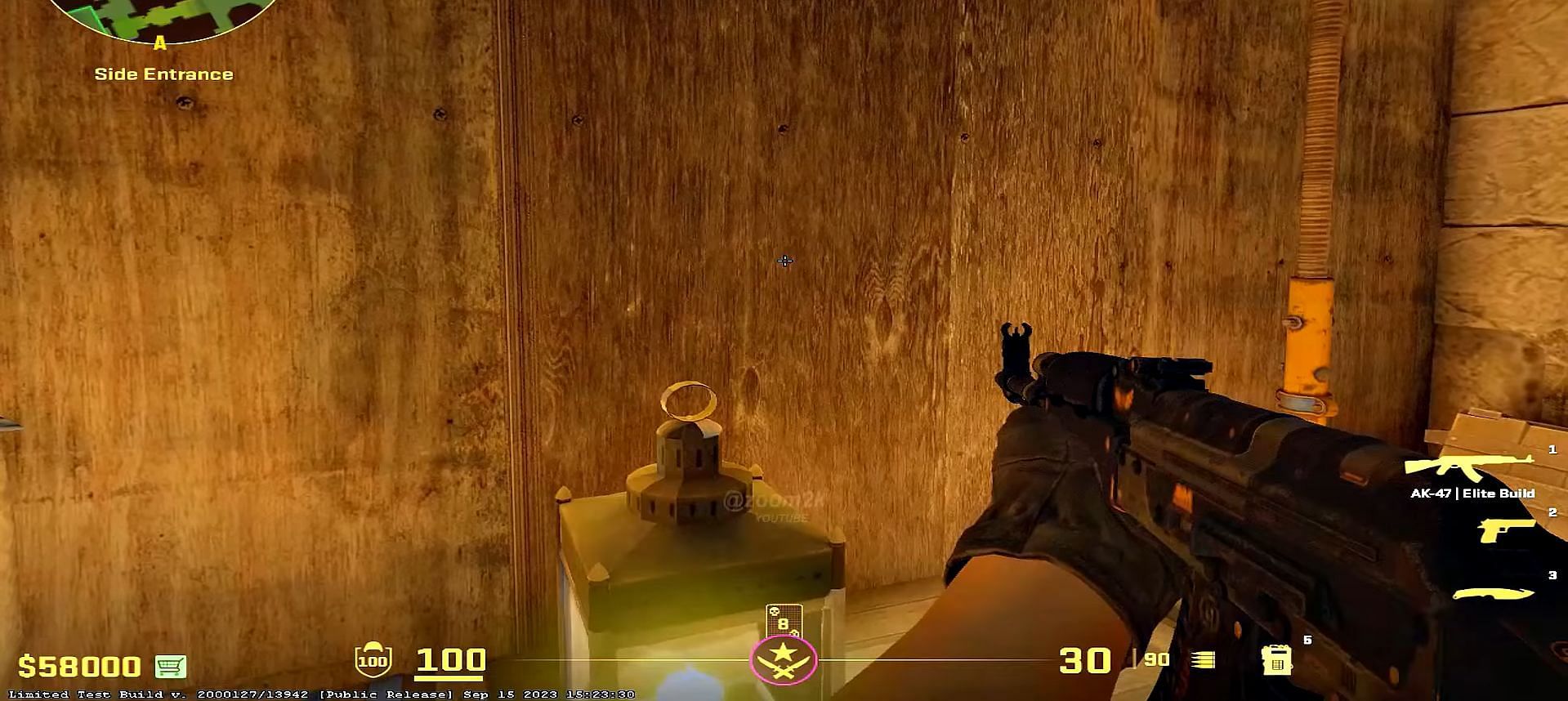Wall bang spot for B Long (Image via Valve || YouTube/Zoom2k)