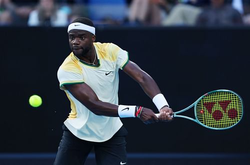 Tiafoe at the 2024 Australian Open.