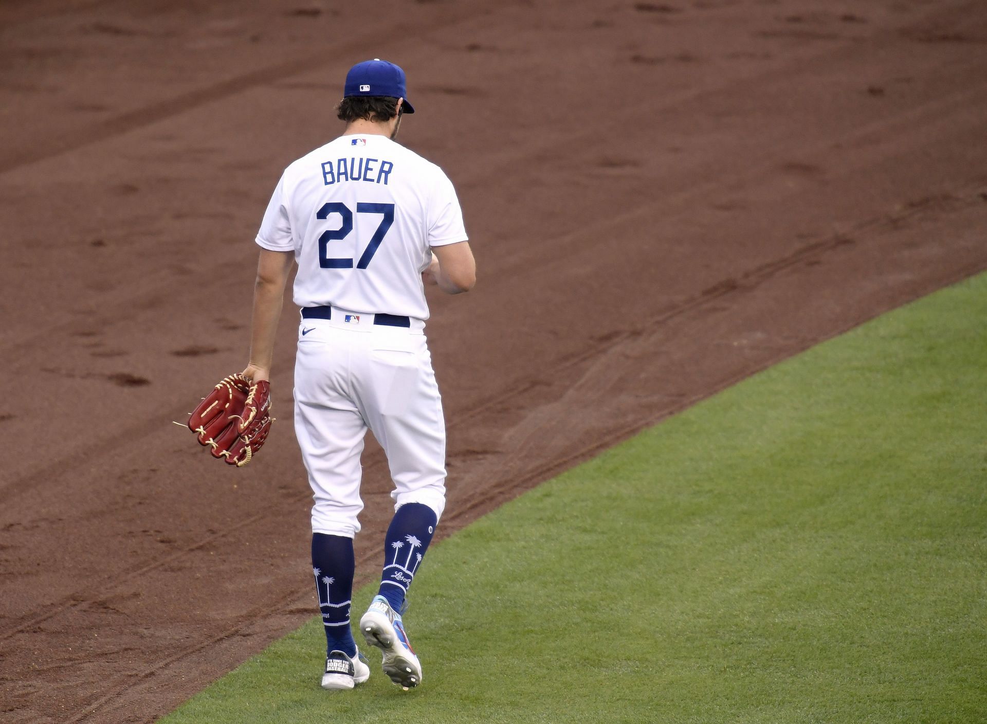 Trevor Bauer played for the Dodgers before heading to Japan