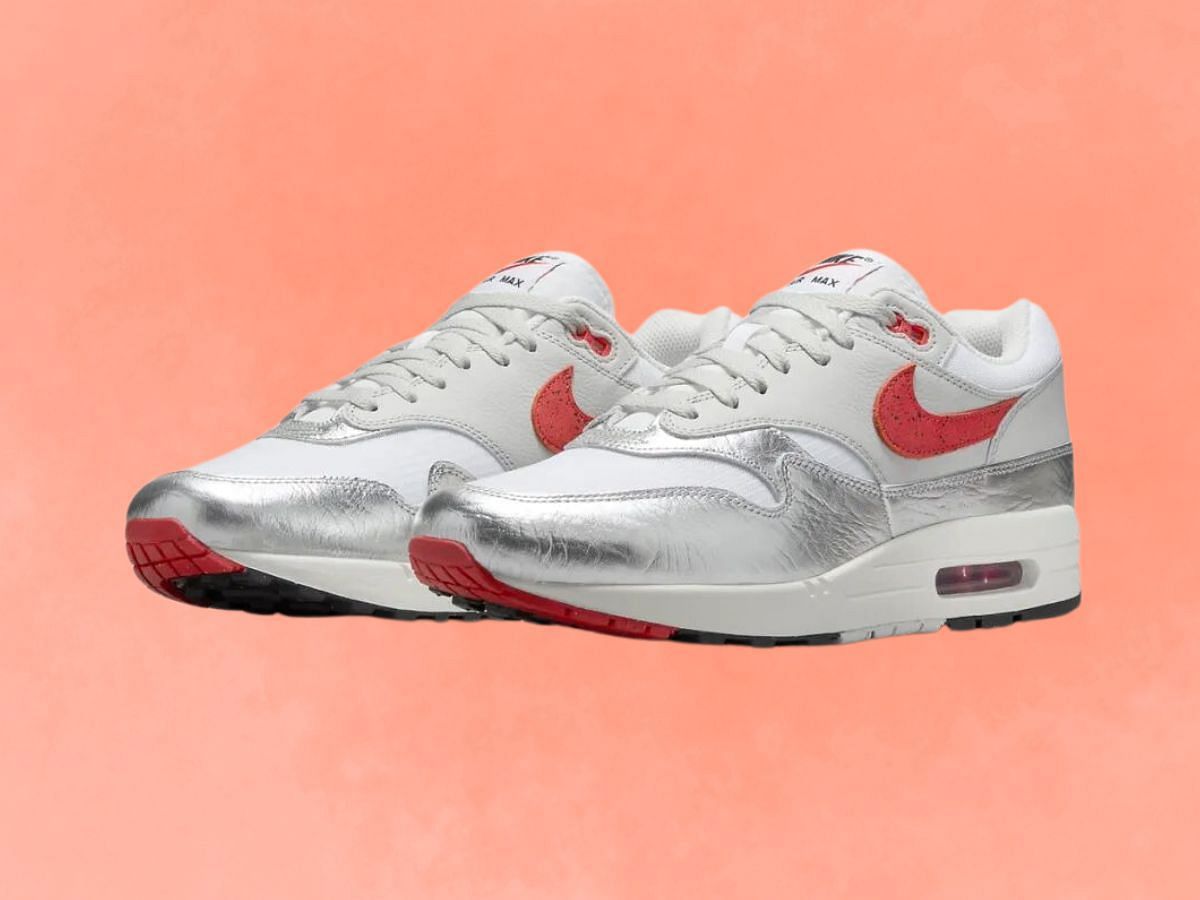 Nike Air Max 1 Hot Sauce sneakers (Image via YouTube/@inboxtogo)