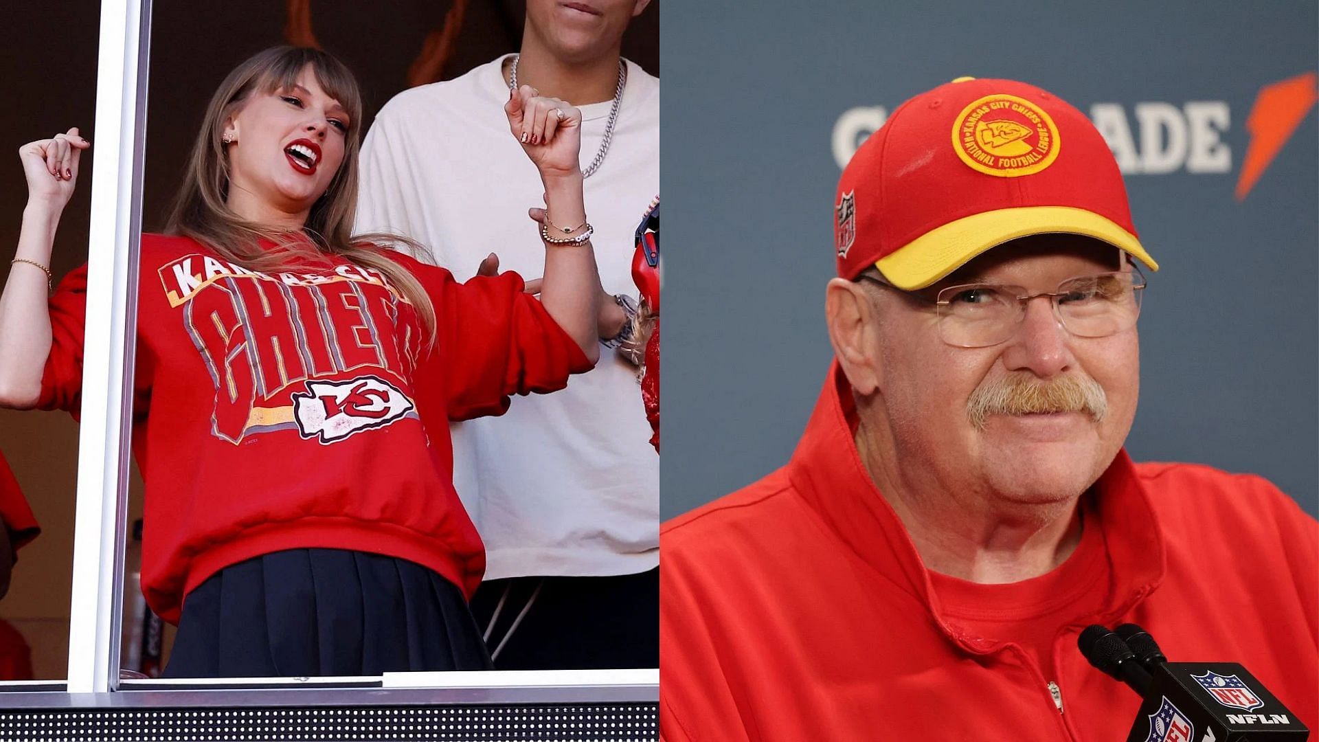 Taylor Swift served pop tarts to Chiefs amidst Super Bowl run: Andy Reid