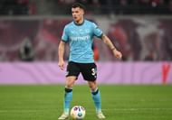 Granit Xhaka parted ways with Arsenal last summer