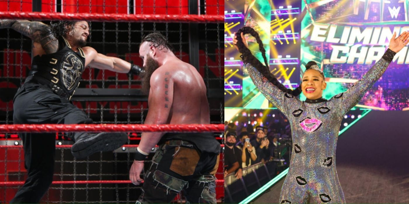 Numerous WWE Superstars have never lost an Elimination Chamber match. 