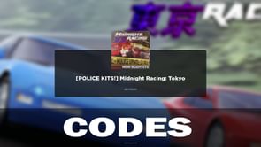 Midnight Racing Tokyo codes (December 2024)