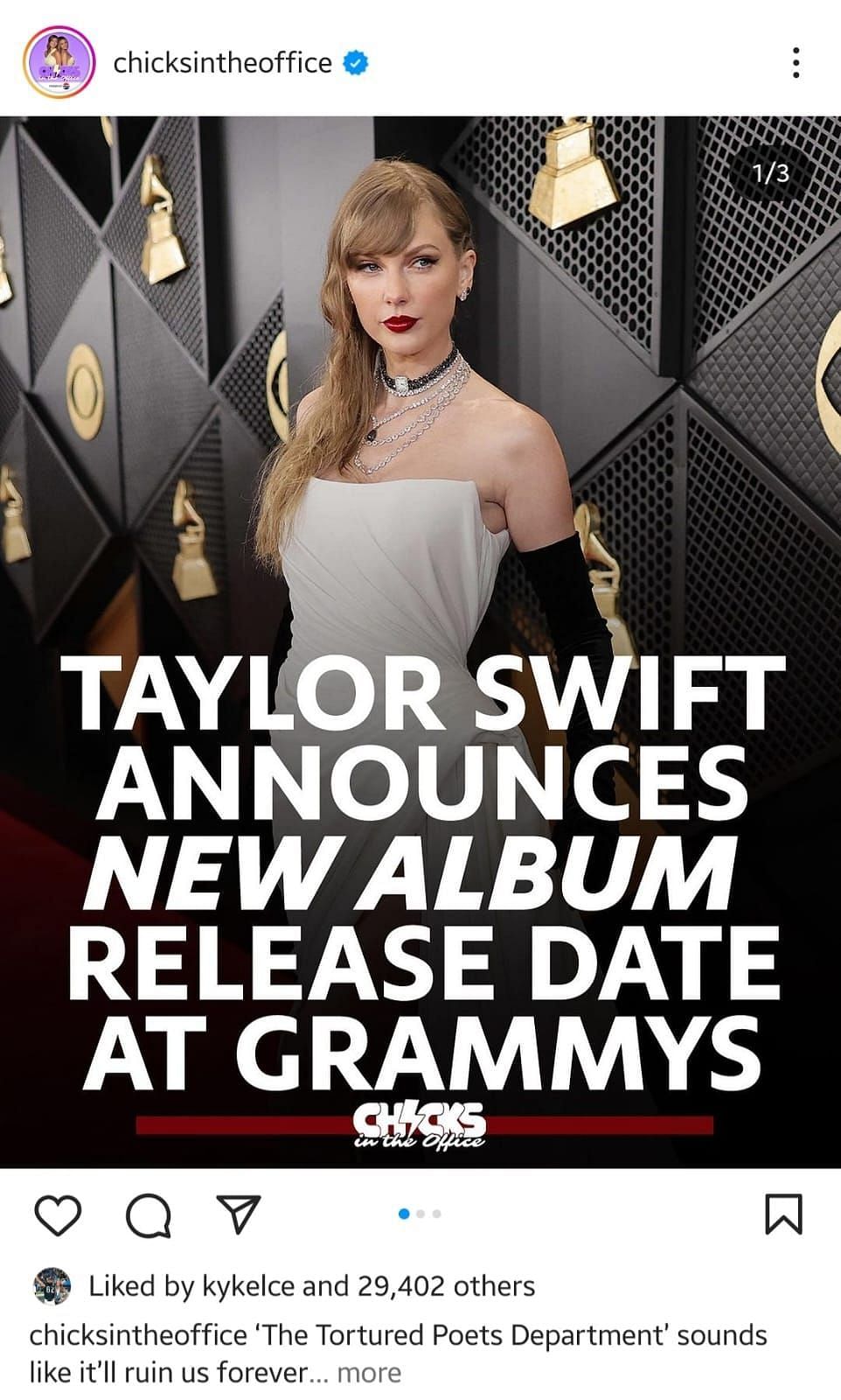 Kylie Kelce reacts to Taylor Swift's album announcement