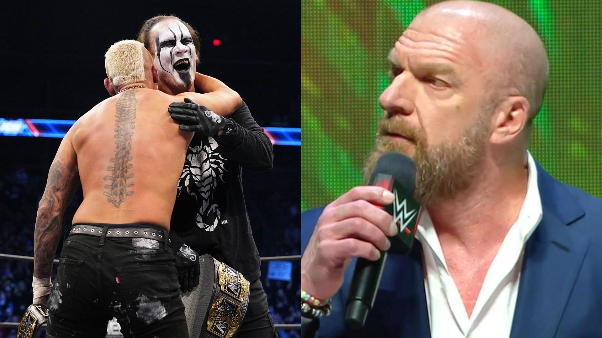 Sting will have his retirement match next week at AEW Revolution [Photos courtesy of AEW and WWE