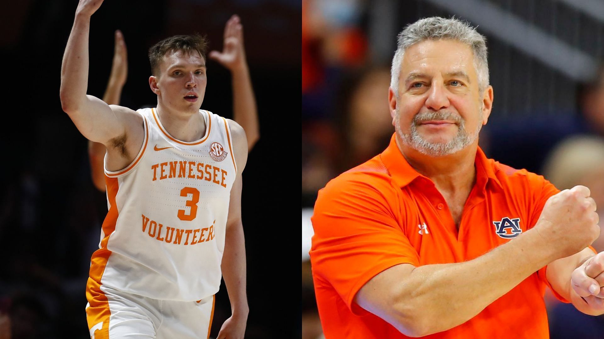 Dalton Knecht and Bruce Pearl 
