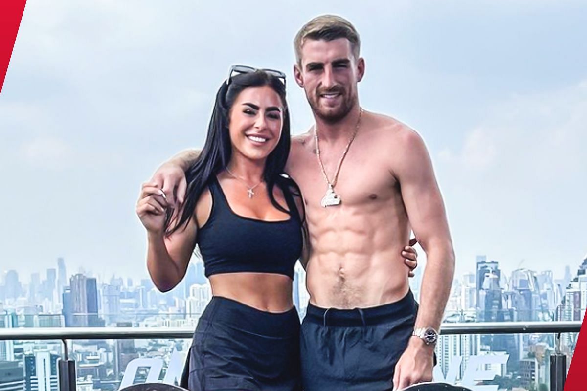 Jonathan Haggerty with Kenzie Draper | Image by ONE Championship