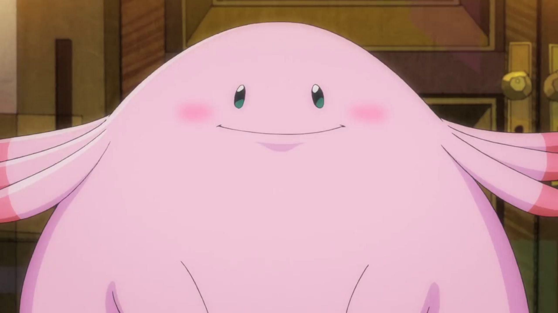 Chansey, as seen in the anime (Image via The Pokemon Company)