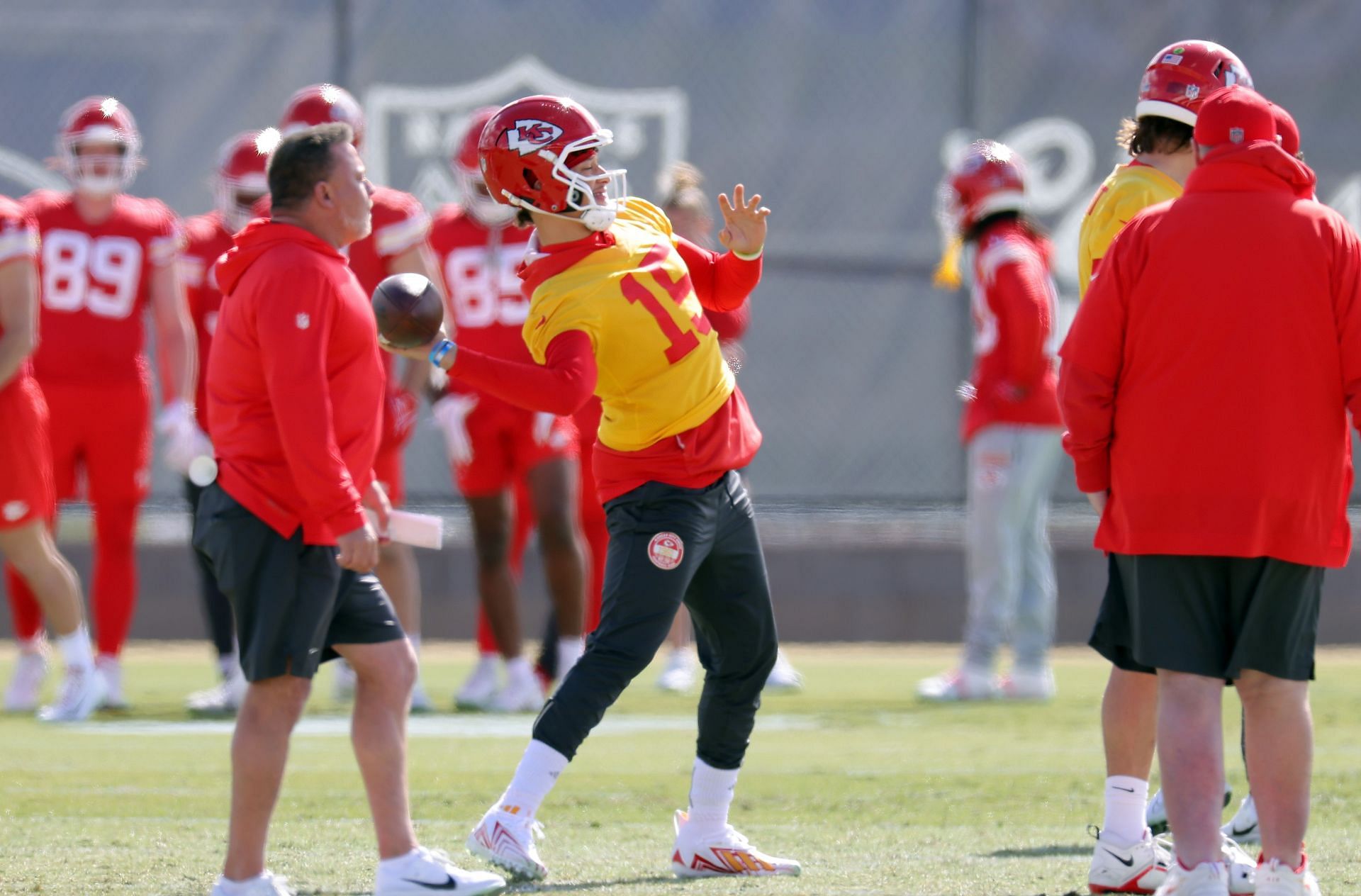 Super Bowl LVIII - Kansas City Chiefs Practice