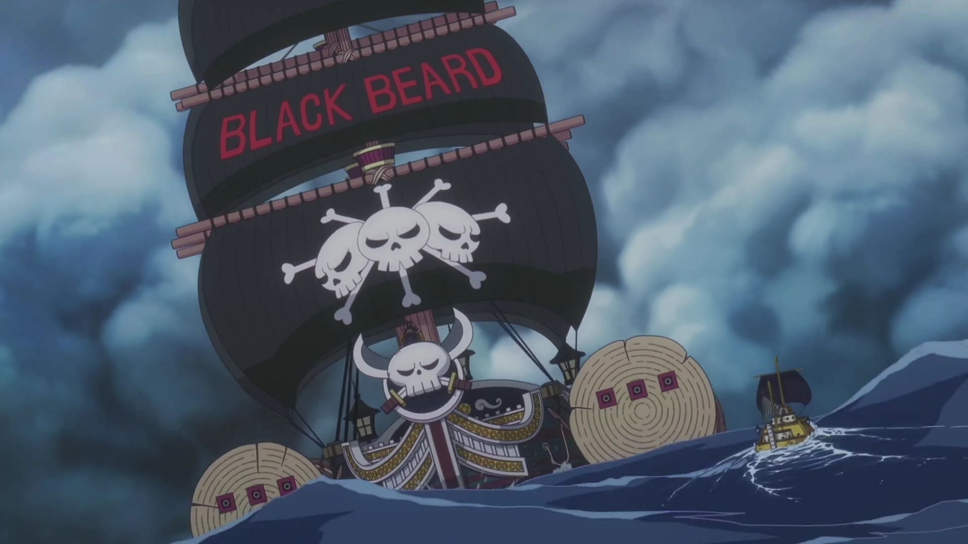 The Blackbeard Pirates have been hunting Devil Fruit users to steal their powers (Image via Toei Animation)
