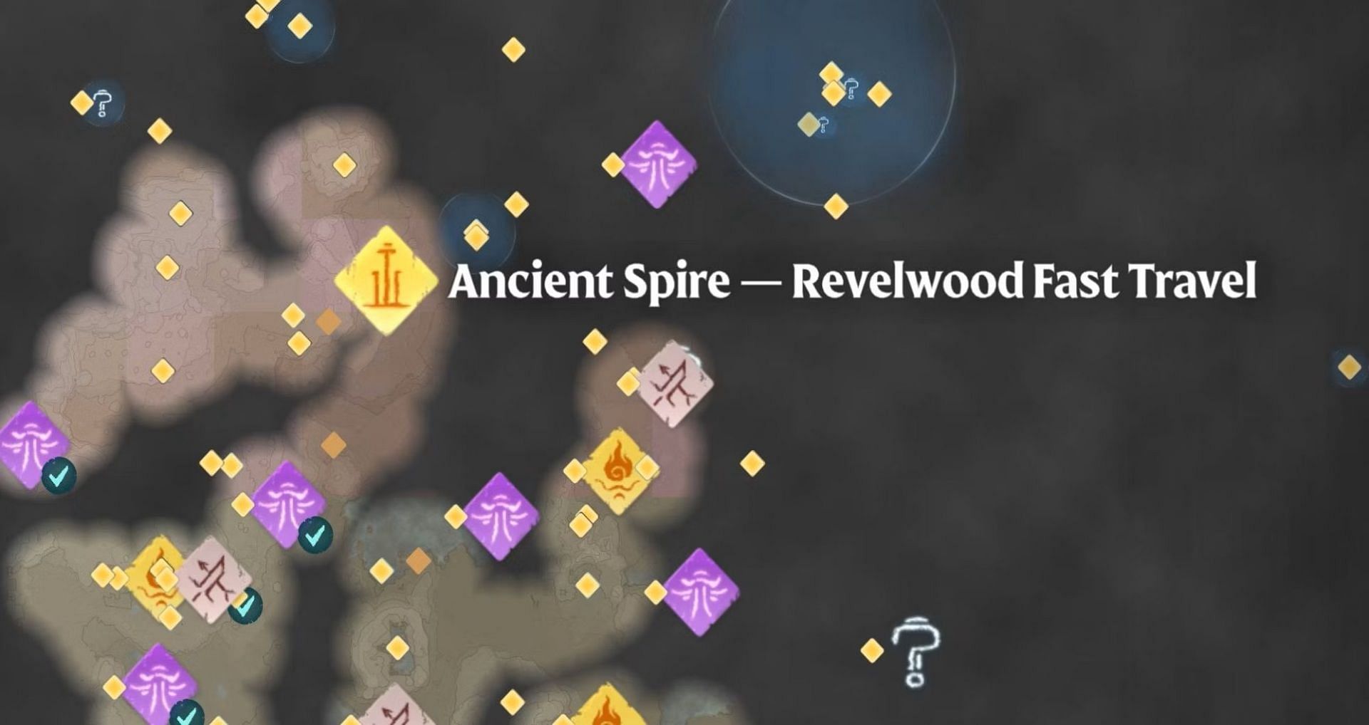 Revelwood is one of the Flax locations in Enshrouded (Image via Keen Games)