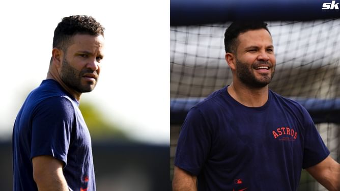 "If you’ve got to get rid of them, I’ll take them" - Astros star Jose Altuve gifts game-worn shoes to devoted fan at Spring Training