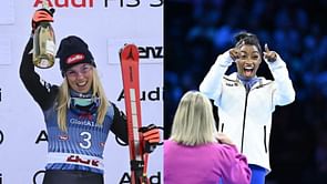 "I think she'd be really good at slalom" - When Mikaela Shiffrin guessed how Simone Biles would fare at skiing