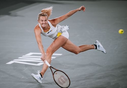 Katerina Siniakova at Upper Austria Ladies Linz 2024.