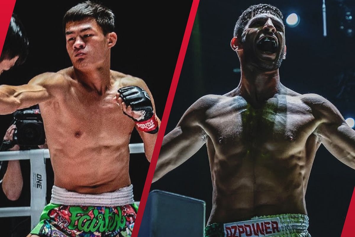 Saemapetch (L) admits to struggling to find any flaws in Mohamed Younes Rabah&rsquo;s (R) game heading into rematch. -- Photo by ONE Championship