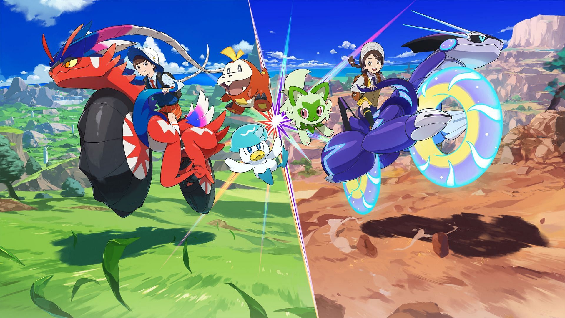 Pokemon Scarlet and Violet are very complicated games to put in the timeline (Image via The Pokemon Company)