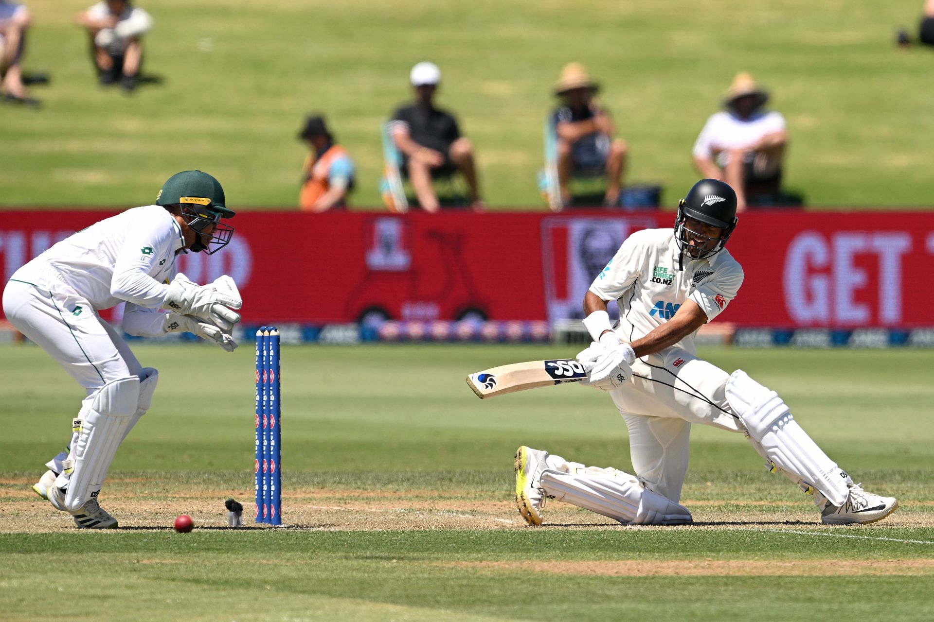 New Zealand v South Africa - Men&#039;s 1st Test: Day 2