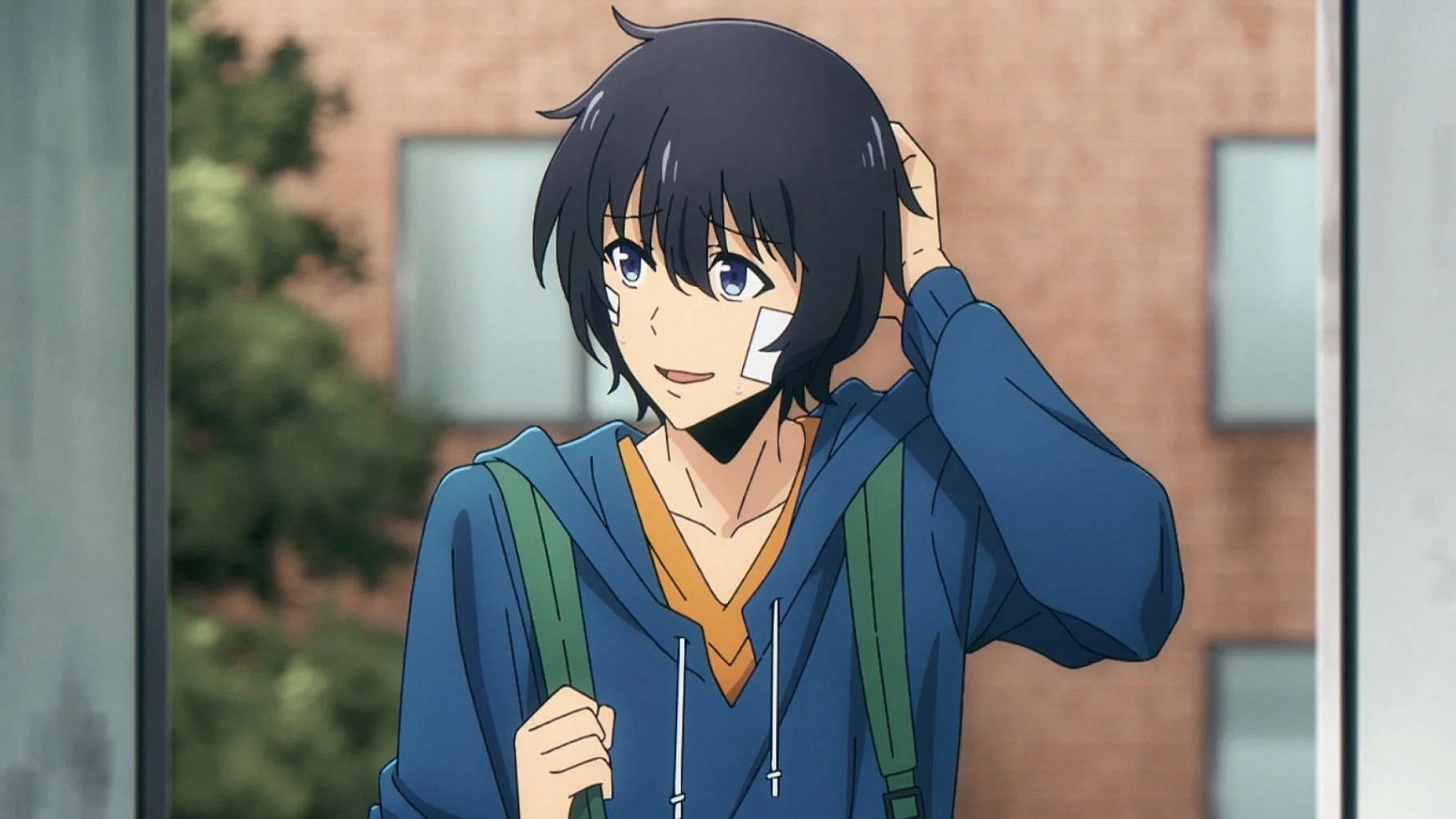 Solo Leveling&#039;s protagonist, Sung Jinwoo was initially a shy and timid person (image via A-1 Pictures)