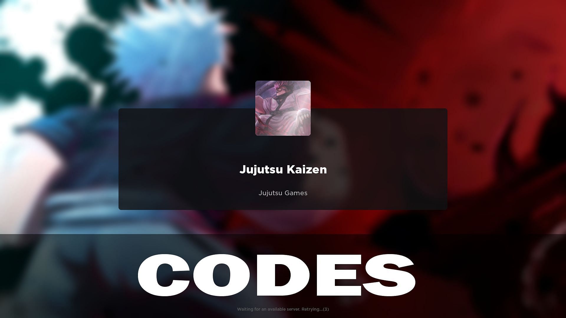 Jujutsu Kaizen codes