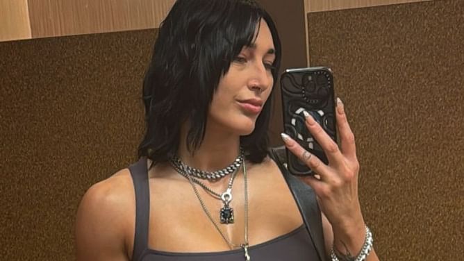 Rhea Ripley reacts to partner's three-word Valentine's Day message