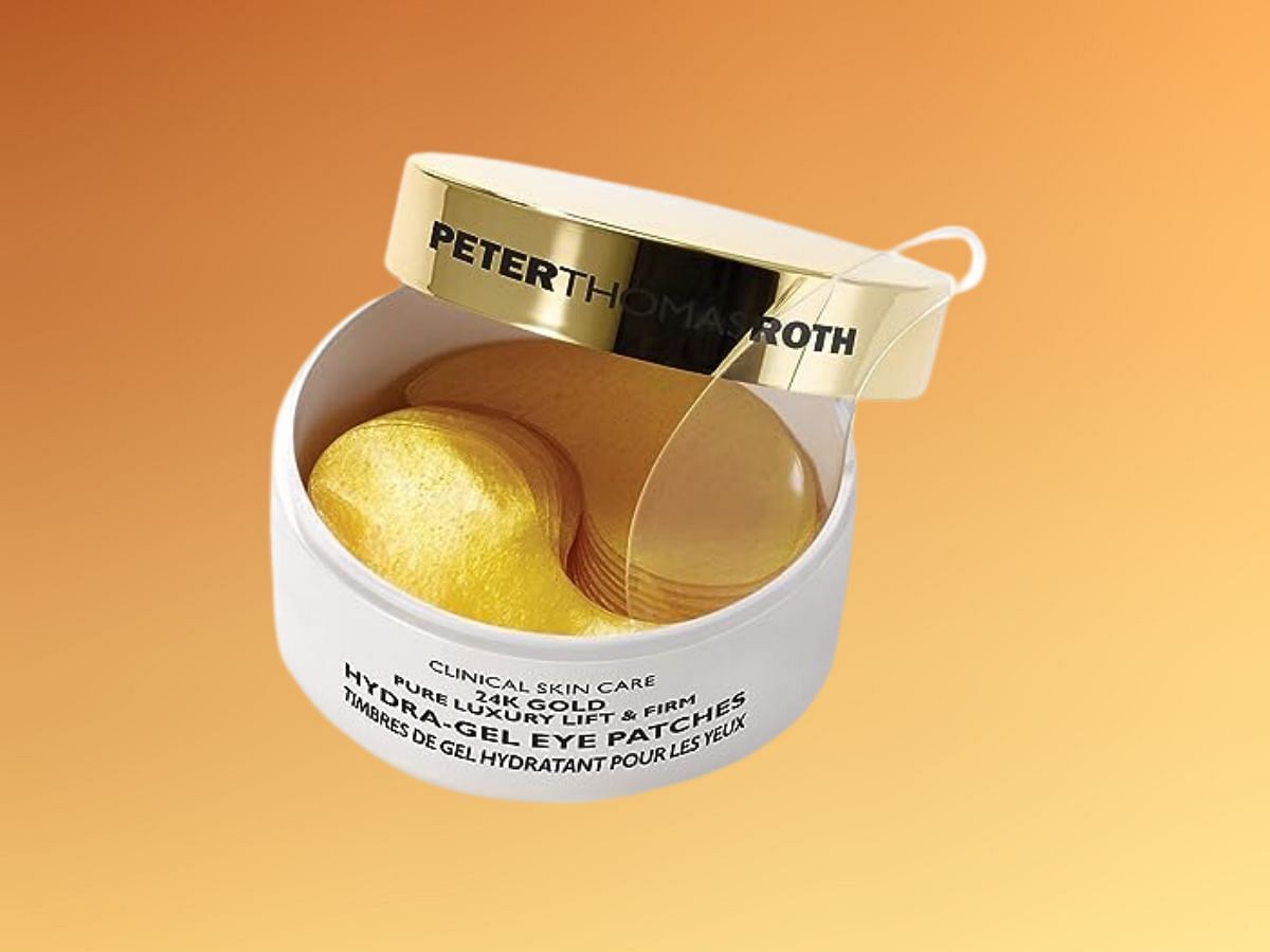 Peter Thomas Roth 24K gold hydra-gel eye patches (image via Amazon)