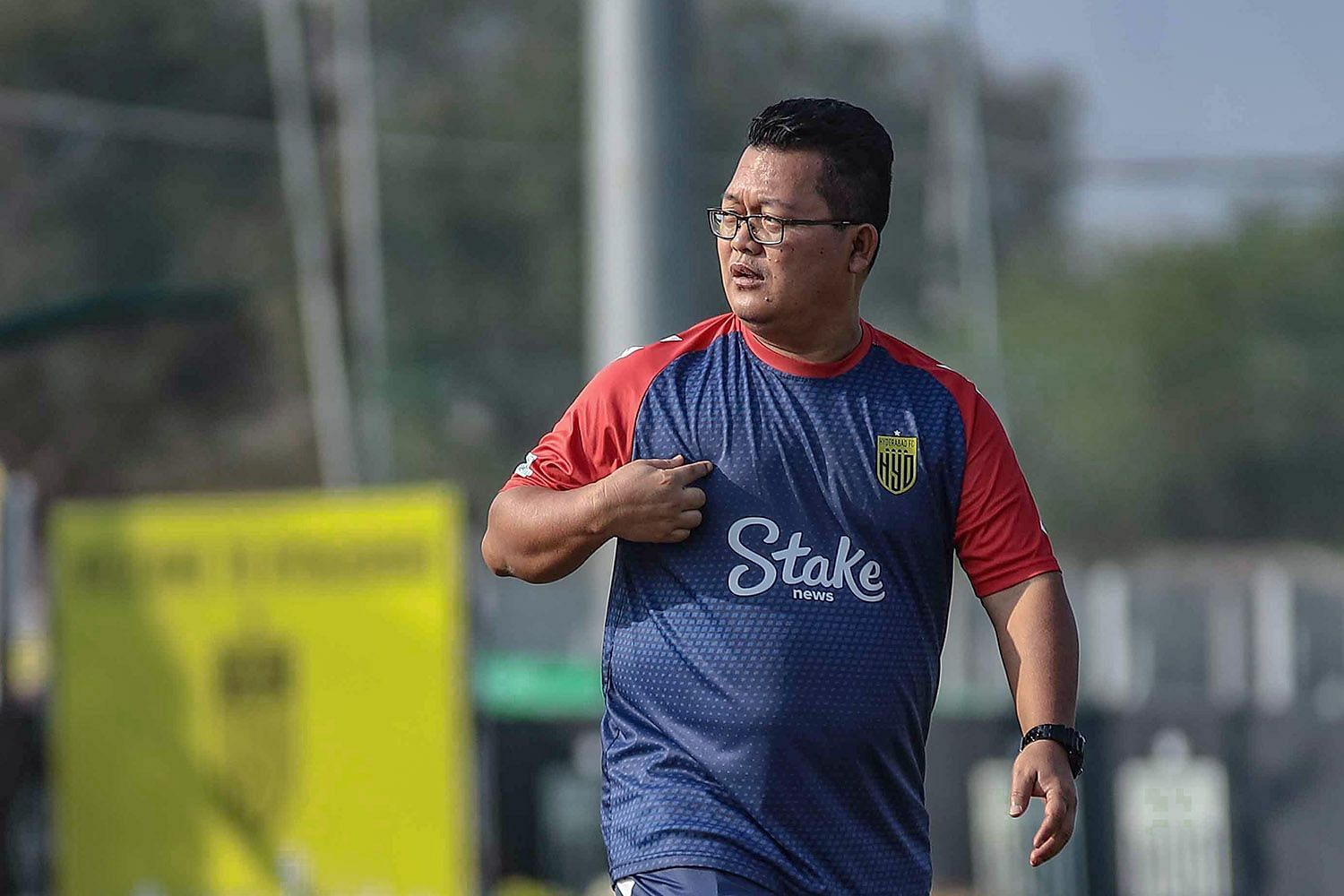 Hyderabad FC head coach Thangboi Singto was pleased with what he saw on Saturday.