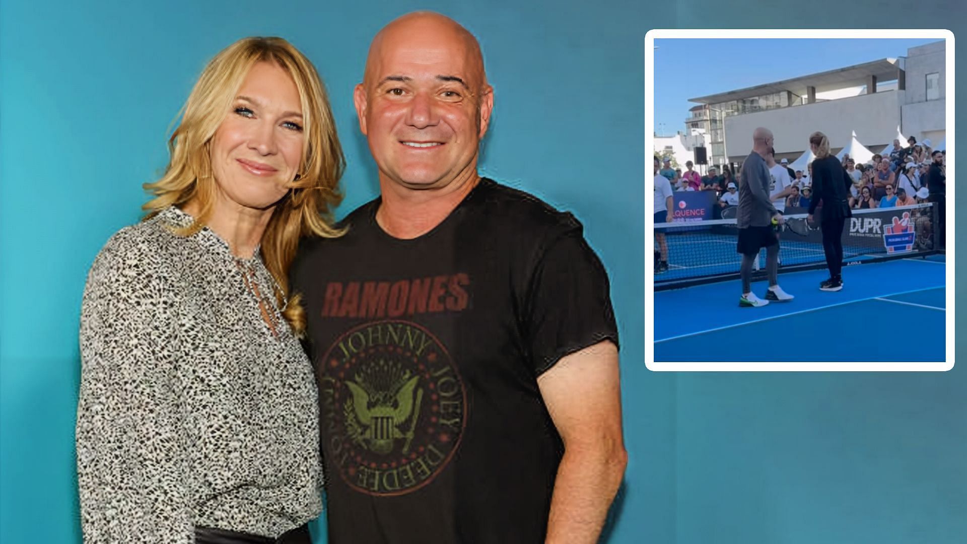 Andre Agassi gears up for Pickleball Slam 2 with wife Steffi Graf