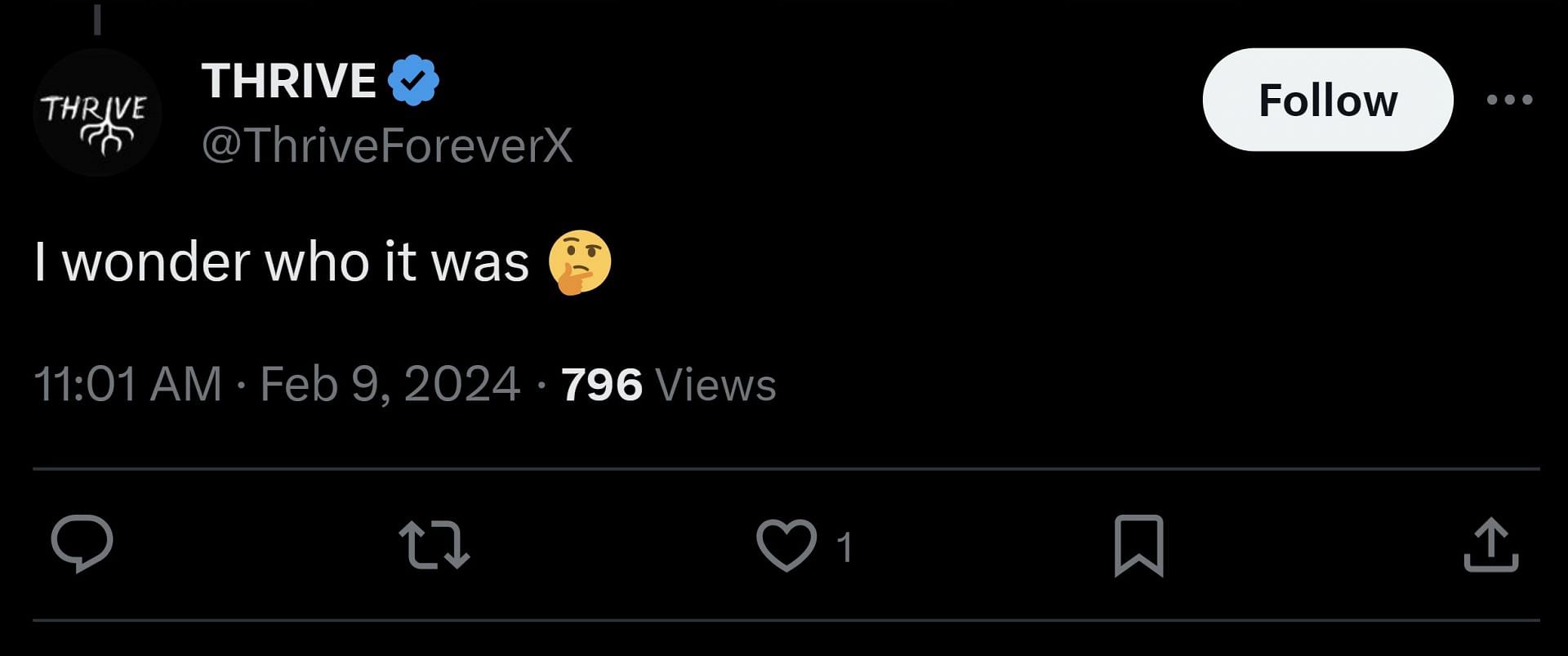 X user @ThriveForeverX speculated who the Kick streamer was referring to (Image via @kick_clips/X)