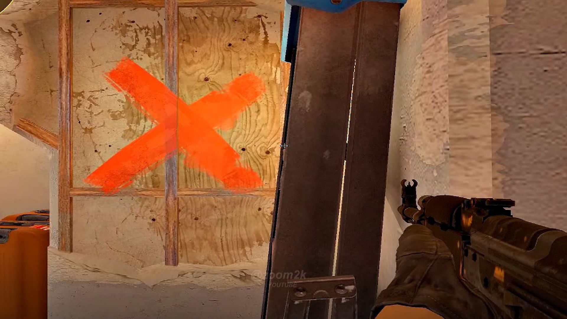 Wall bang spot on Bedroom (Image via Valve || YouTube/Zoom2k)