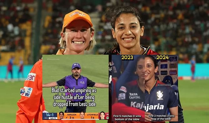 RCB vs GG memes, WPL 2024: Top 10 funny memes from the latest match