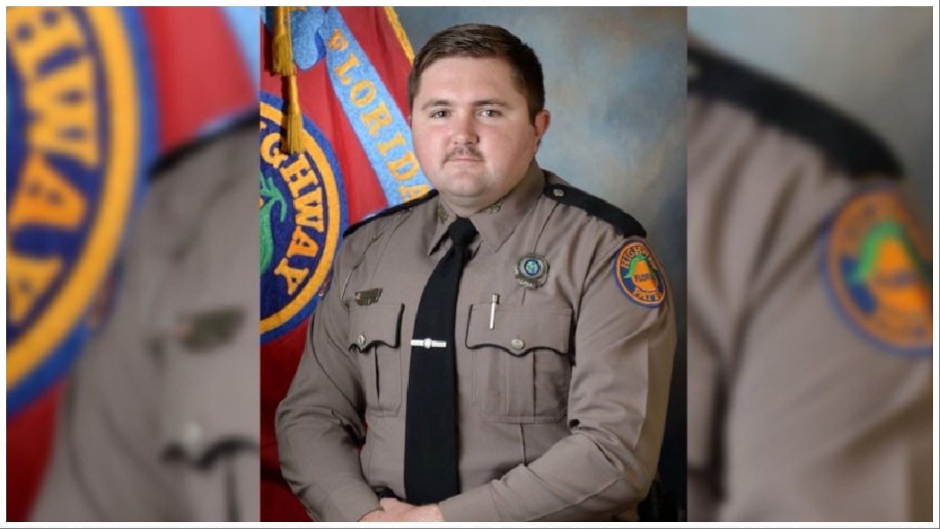 Florida trooper Zachary Fink has been killed in a crash, (Image via @IndStatePolice/X) 