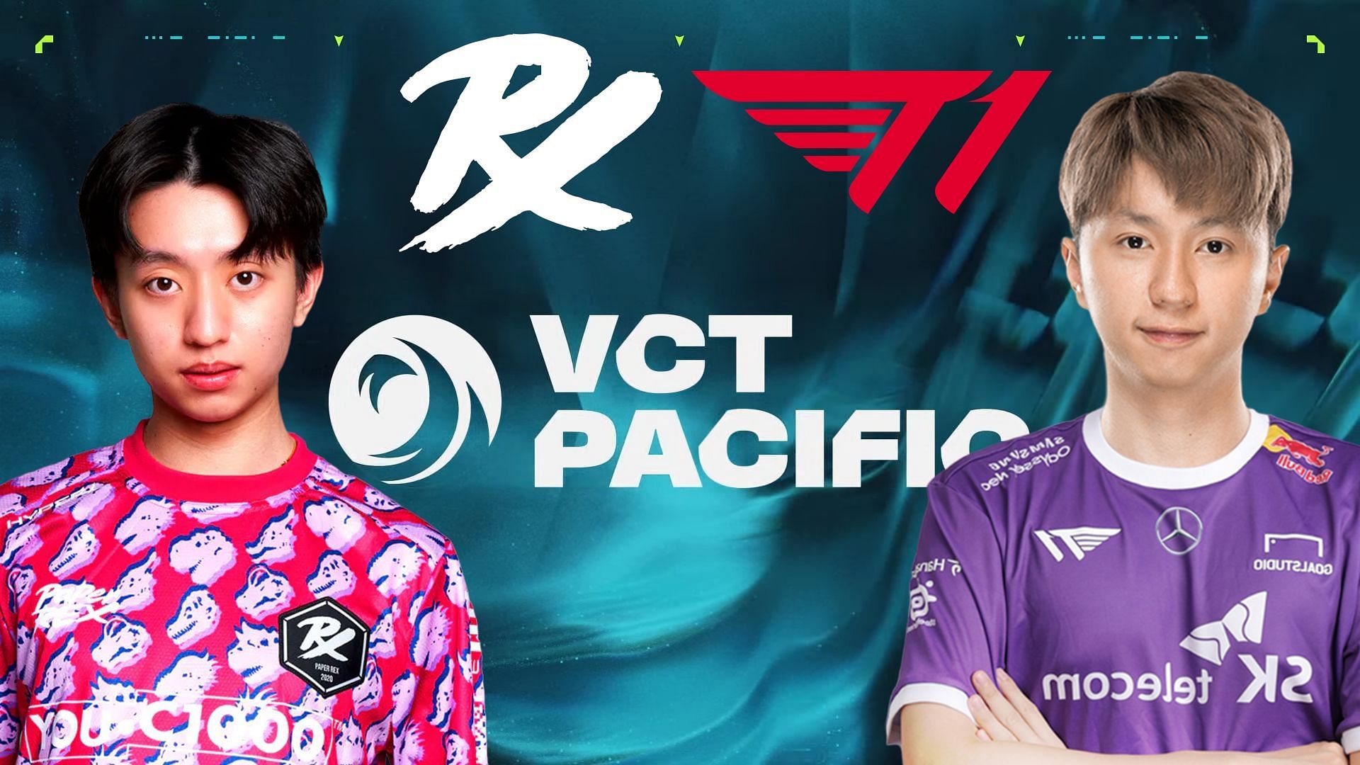 Paper Rex vs T1 at VCT Pacific Kickoff (Image via Riot Games, Paper Rex and T1)