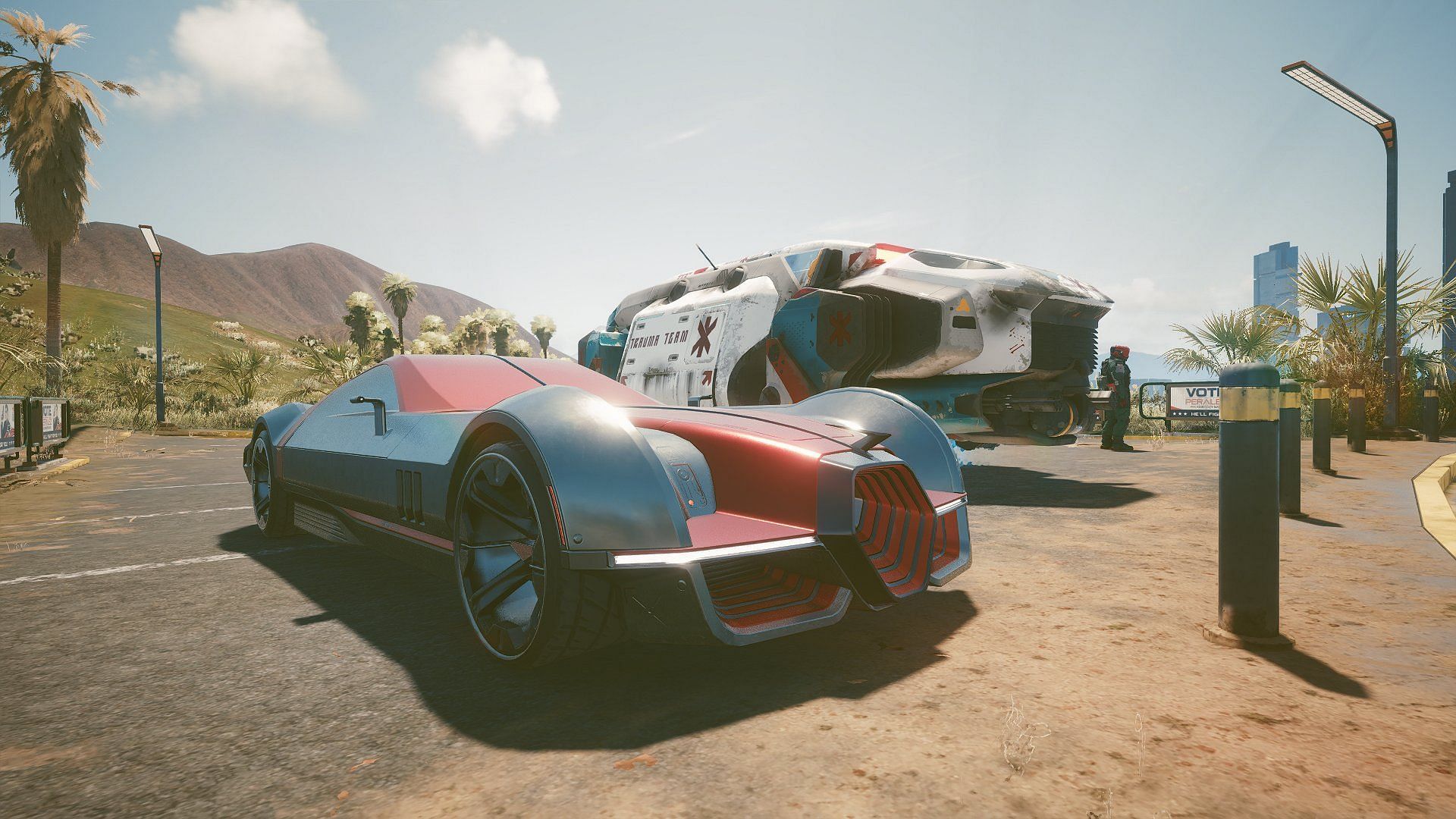 The Rayfield Aerondight &ldquo;Guinevere&rdquo; is a legendary car (Image via CD Projekt Red)