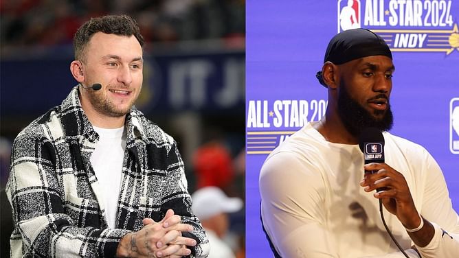"I regret disrespecting LeBron" - Johnny Manziel reveals squandering LeBron James' efforts to lift him out of depression