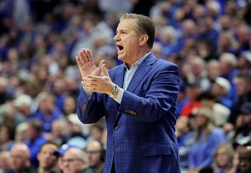 John Calipari is 405-121 all-time with Kentucky