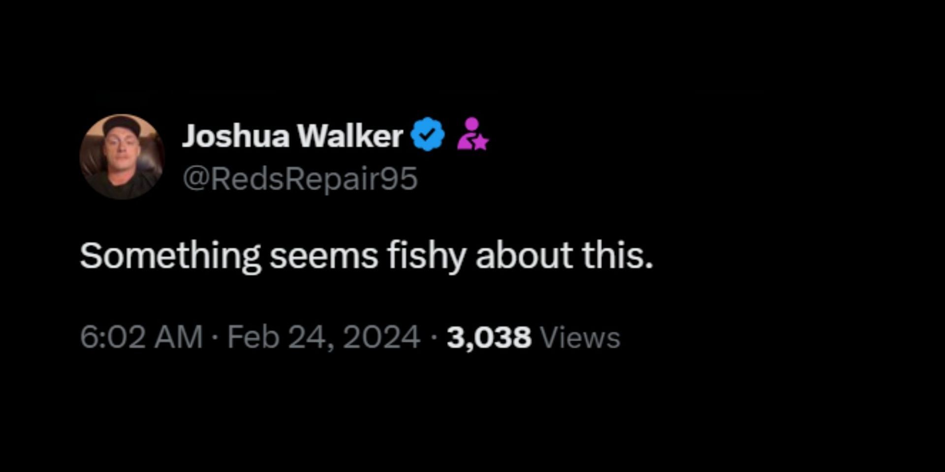Viral video of weatherman getting hit by a fish prompts hilarious reactions. (Image via X/@rawsalerts)